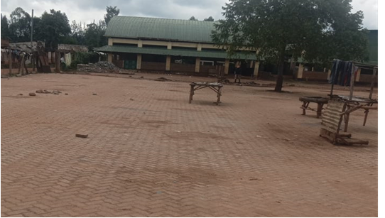 Civil works at Riosiri market