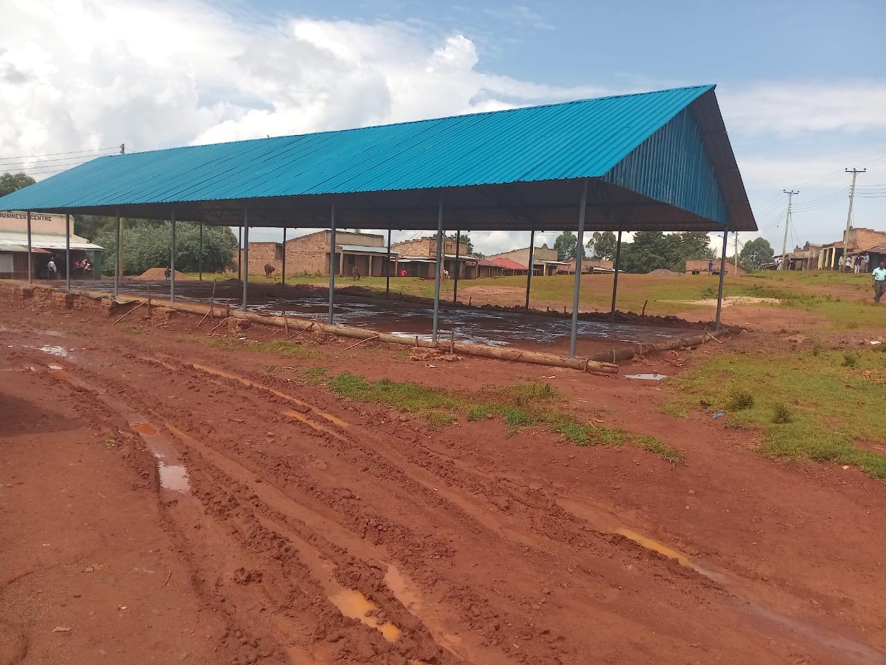 Nyakoora market shed